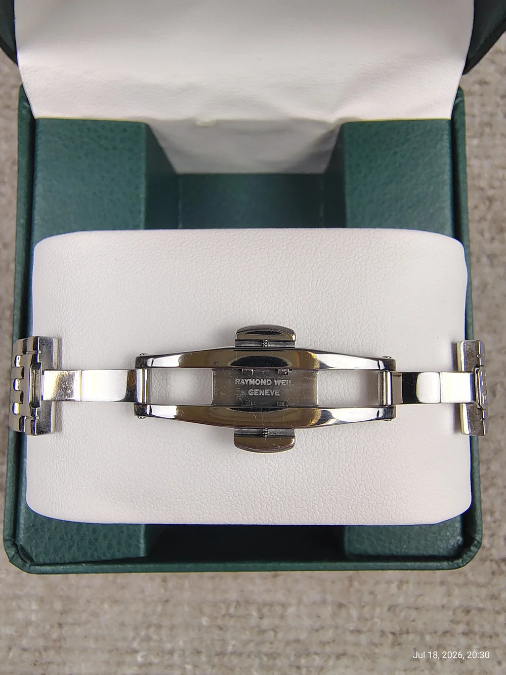 Women's Raymond Weil Don Giovanni 5976 Black Diamond Stainless S Quartz 23mm